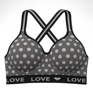 نیم‌تنه ورزشی زنانه ماییلدا مدل بند ضربدری کد 5549