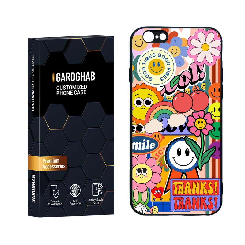 کاور گارد قاب مدل فانتزی مناسب برای گوشی موبایل اپل iPhone 6 / 6S