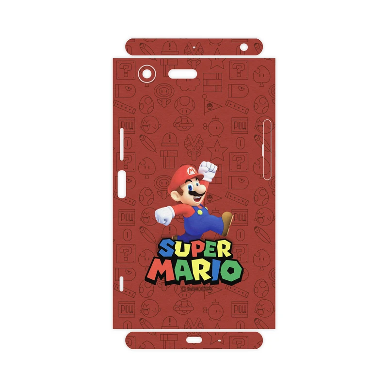 برچسب پوششی ماهوت مدل Super-Mario-Game-FullSkin مناسب برای گوشی موبایل سونی Xperia XZ Premium