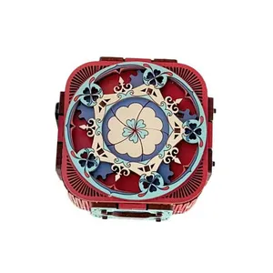 جعبه جواهرات داتینو مدل ساختنی موزیکال طرح سنتی