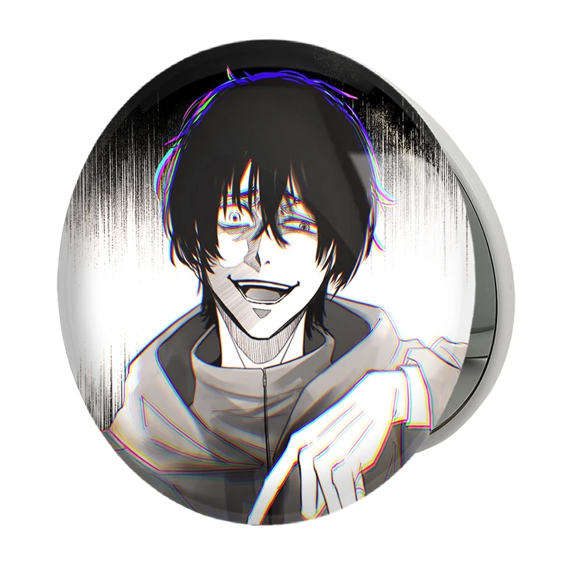 آینه جیبی خندالو طرح یوییچی انیمه تومو داچی گیم Tomodachi Game مدل تاشو کد 18449 