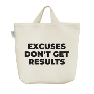 ساک خرید خندالو مدل Excuses Don't Get Results کد 9120