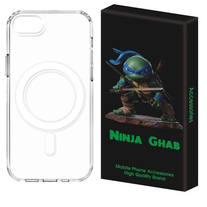 کاور نینجا قاب مدل مگسیف مناسب برای گوشی موبایل اپل iPhone 16e