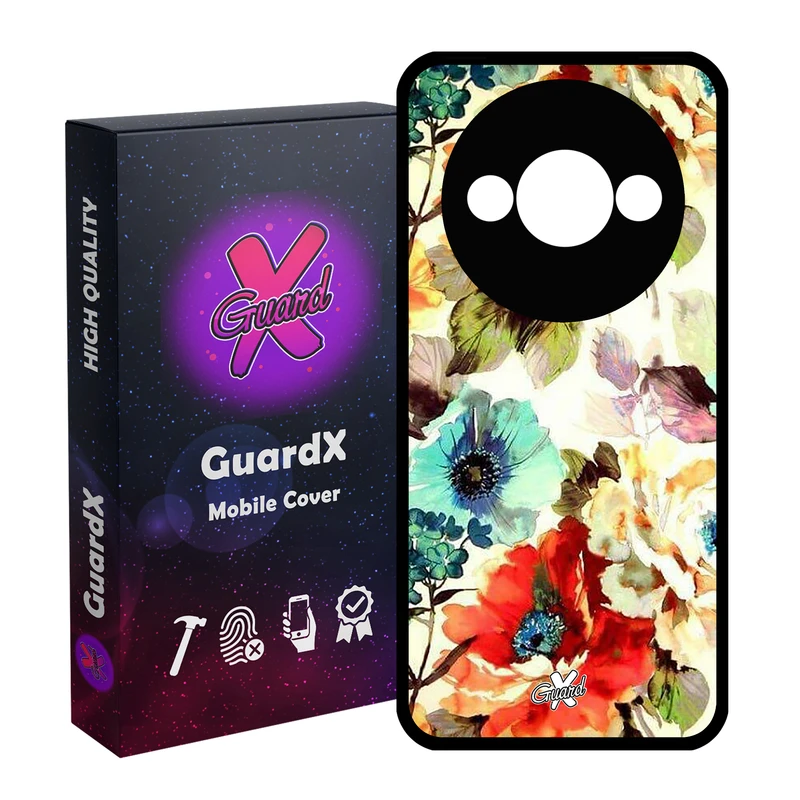 کاور گارد ایکس طرح گل مناسب برای گوشی موبایل شیائومی Redmi A3 4G/ A3X 4G/ Poco C61