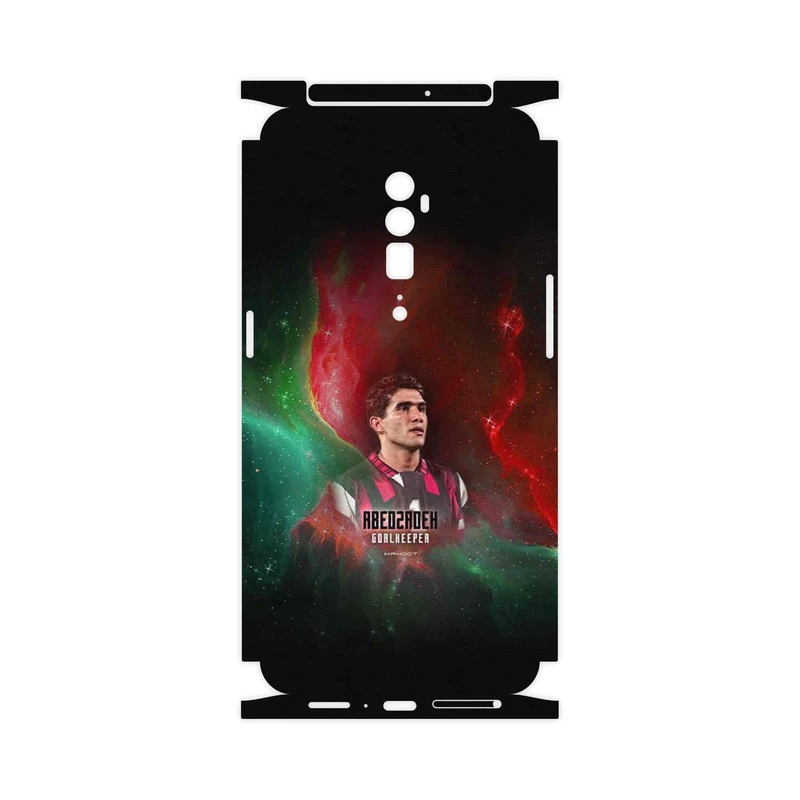 برچسب پوششی ماهوت مدل Ahmad Reza Abedzadeh-FullSkin مناسب برای گوشی موبایل اپو RENO 10X