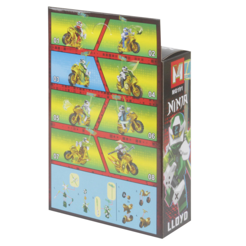 ساختنی مدل نینجا موتور سوار کد 0121