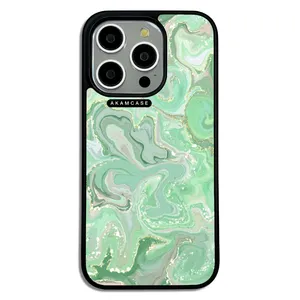 AKAM AMC-WA15PRO-MARBLE-25 Cover For Apple iPhone 15 Pro