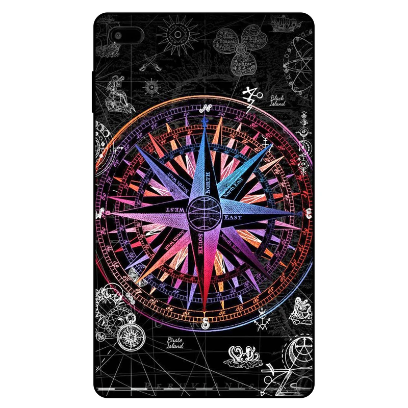 کاور مگافون طرح قطب نما مدل 1501 مناسب برای تبلت لنوو Tab E7 / TB-7104i