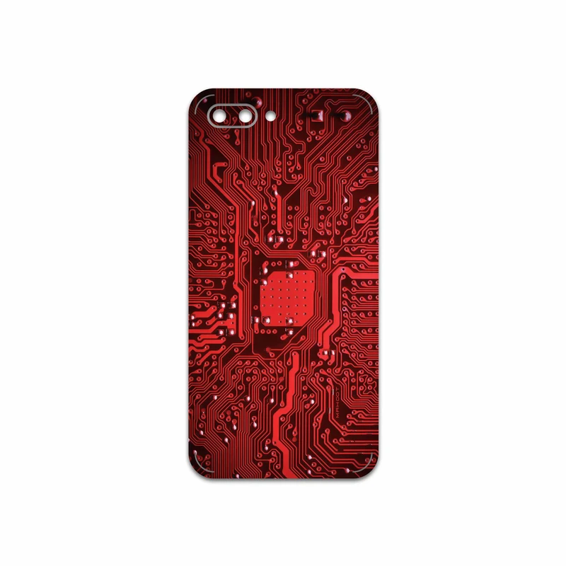 برچسب پوششی ماهوت مدل Red Printed Circuit Board مناسب برای گوشی موبایل آنر 10
