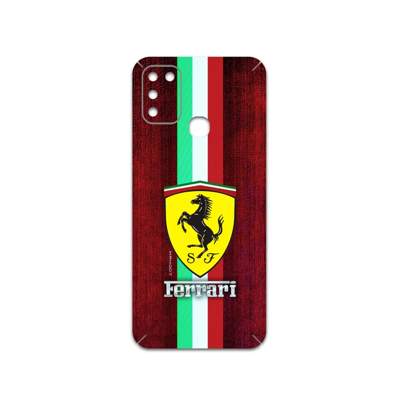 برچسب پوششی ماهوت مدل Ferrari مناسب برای گوشی موبایل اینفینیکس Hot 11 Play