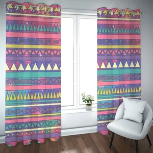 پرده مدل چاپی هازان سایز 300×150 سانتی متر 