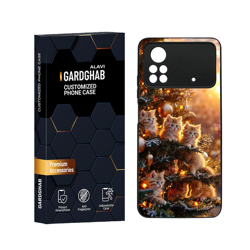 کاور گارد قاب علوی مدل دورژله ای هنری مناسب برای گوشی موبایل شیائومی Poco X4 Pro