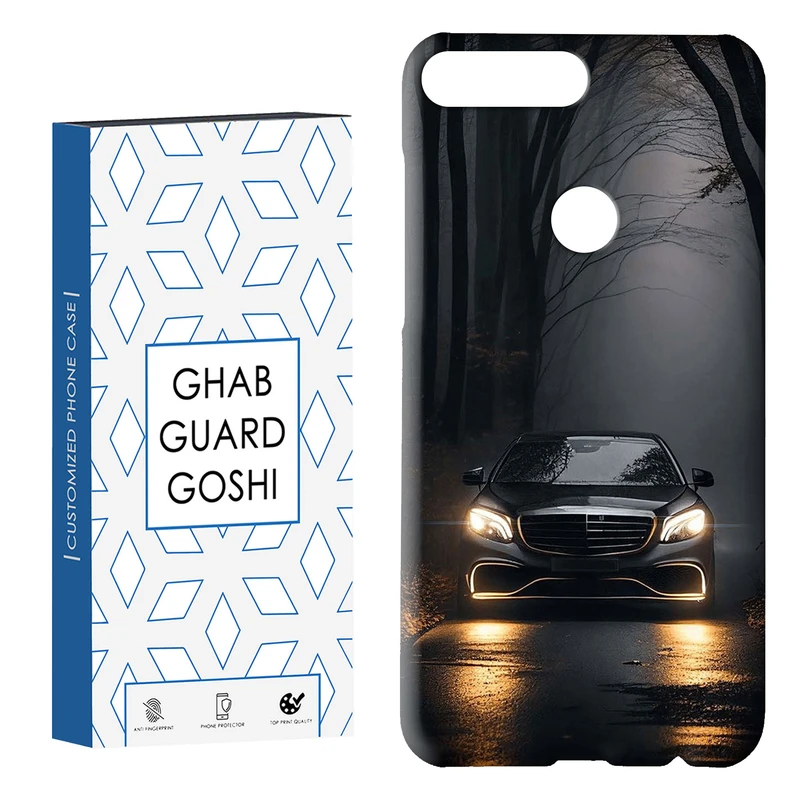 کاور قاب گارد گوشی طرح ماشین بنز کد Dimo-093 مناسب برای گوشی موبایل هوآوی Y7 2018 / Y7 Prime 2018 / 7C