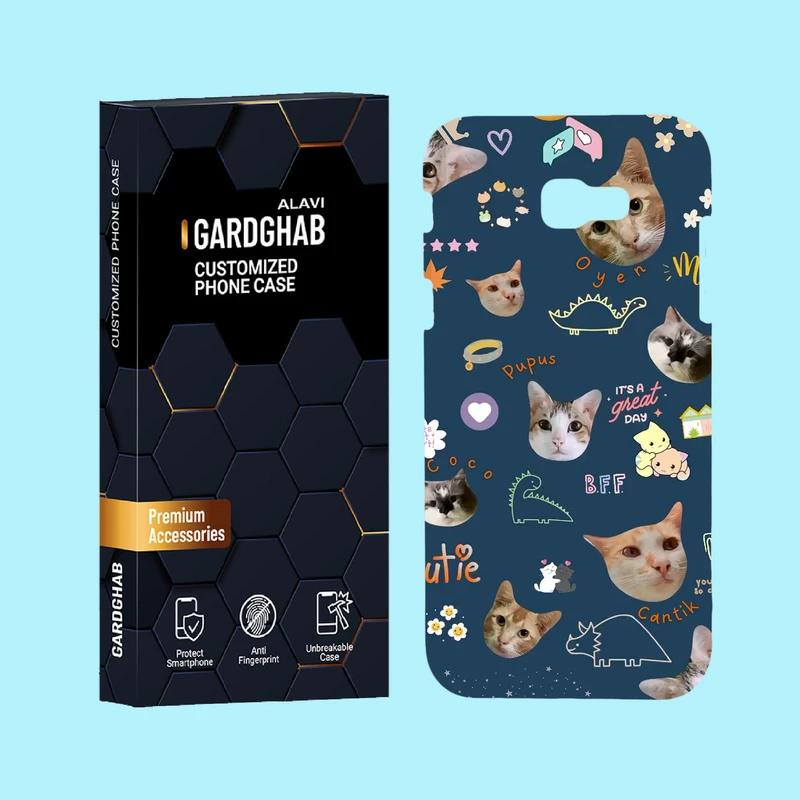 کاور گارد قاب علوی مدل فانتزی مناسب برای گوشی موبایل سامسونگ Galaxy A720 / A7 2017