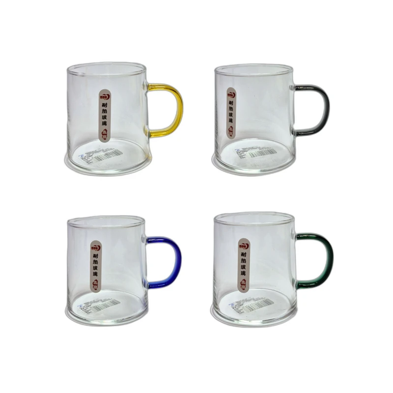 لیوان دلی مدل پایین پهن بسته 4 عددی