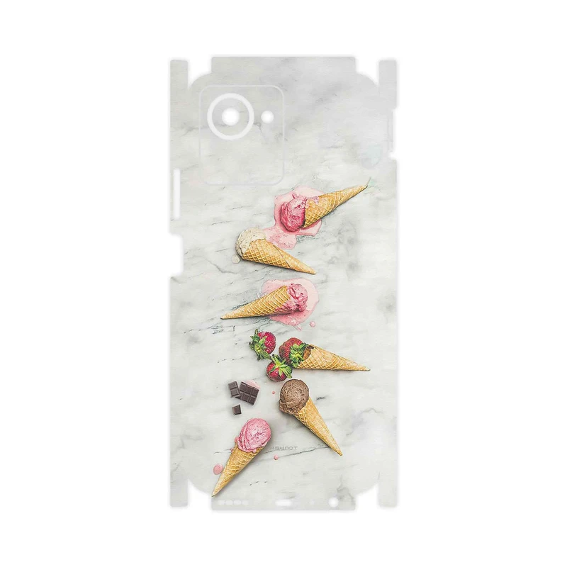برچسب پوششی ماهوت مدل Funnel_ice_cream-FullSkin مناسب برای گوشی موبایل ریلمی C30s