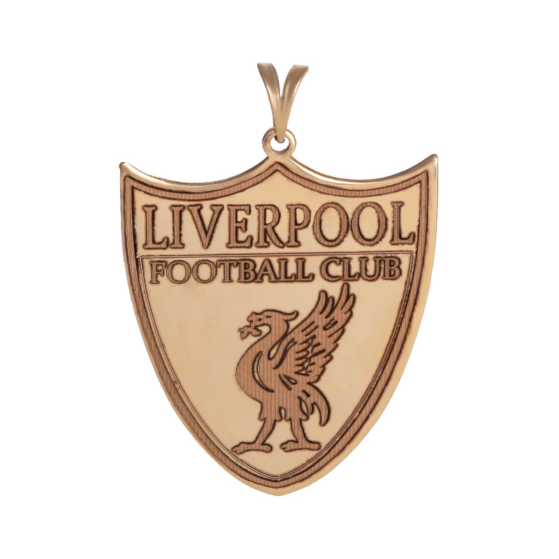 آویز گردنبند طلا 18 عیار مردانه نیکان گلد طرح لیورپول آویز گردنبند طلا 18 عیار مردانه نیکان گلد طرح لیورپول