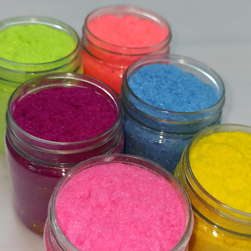 پودر لاک ناخن مدل رومانس مجوعه 6 عددی