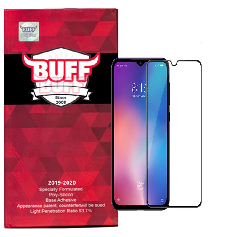 محافظ صفحه نمایش 5D بوف مدل F33 مناسب برای گوشی موبایل شیائومی Redmi 9 se
