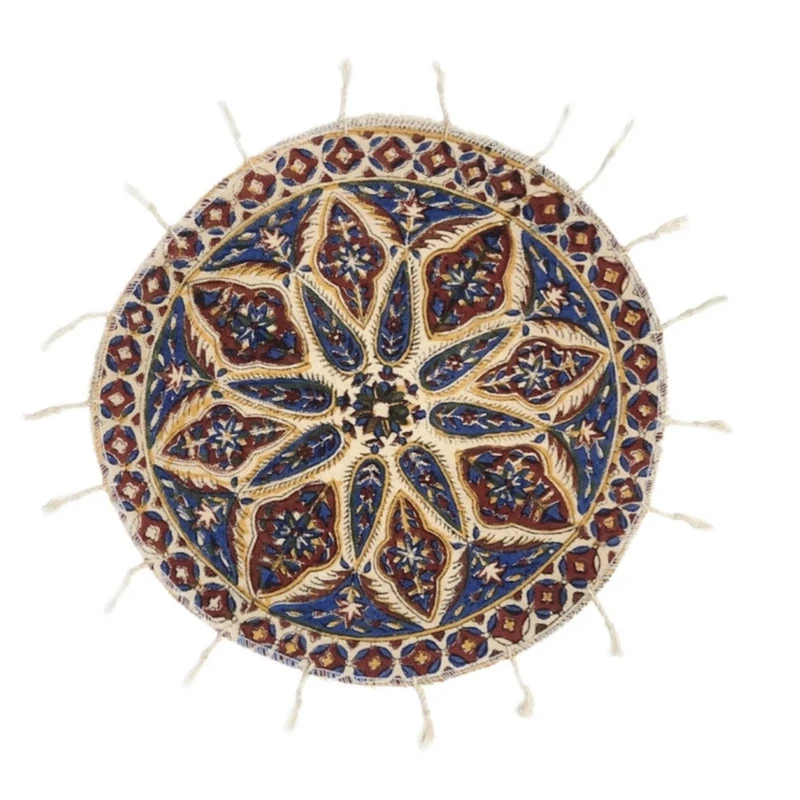 رومیزی قلمکار مدل  خشتی اصفهان