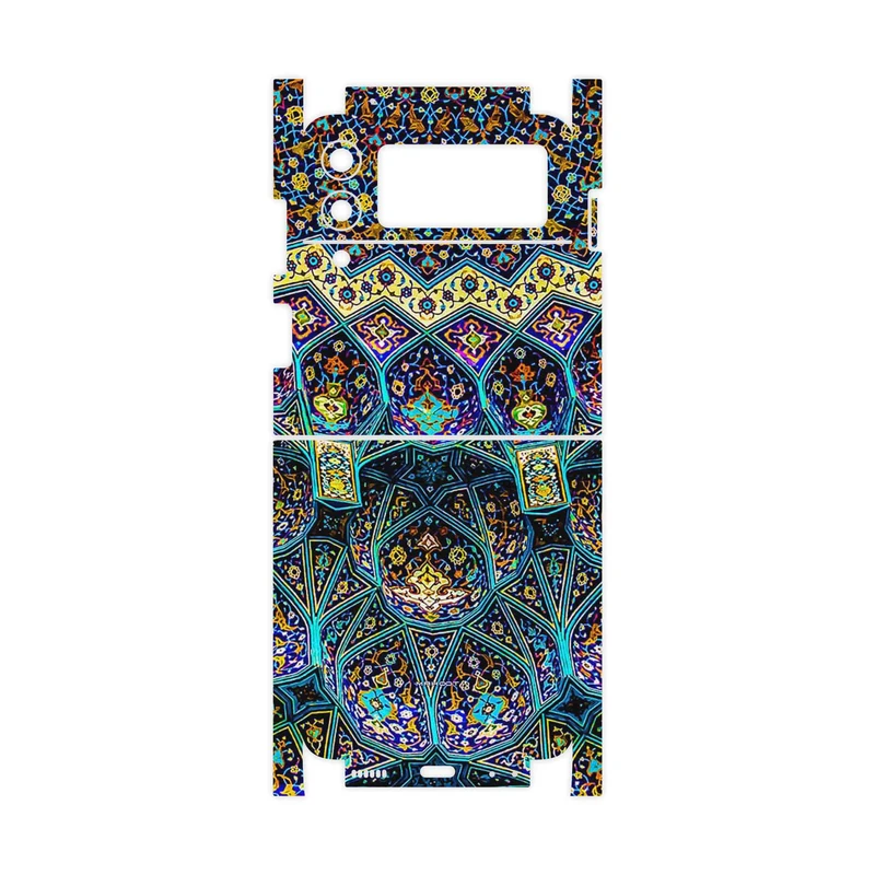 برچسب پوششی ماهوت مدل Iran Tile 14-FullSkin مناسب برای گوشی موبایل سامسونگ Galaxy Z Flip3 5G