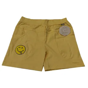 شلوارک زنانه طرح استیکر لبخند