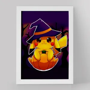 تابلو خندالو مدل پیکاچو انیمه پوکمون کد 17370