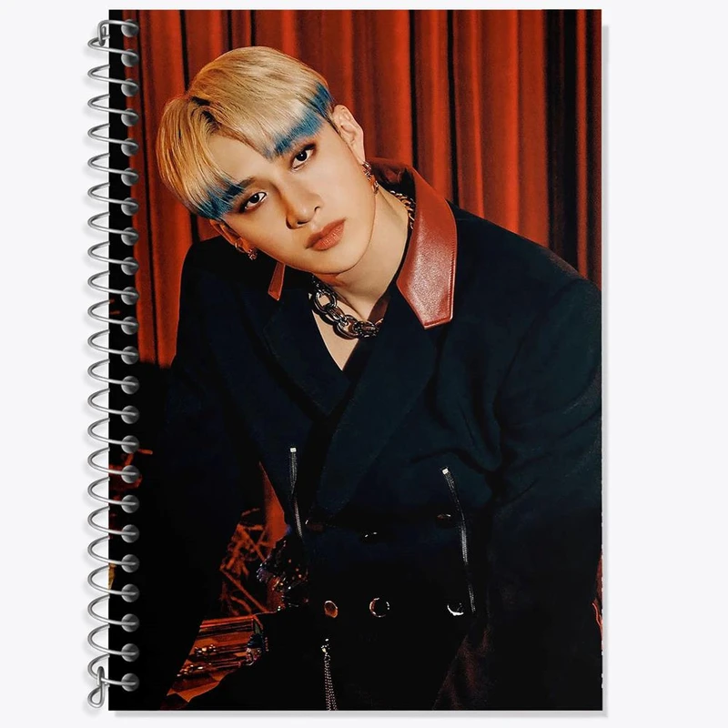 دفتر زبان 50 برگ خندالو مدل سه خط طرح بنگ چان گروه استری کیدز Stary Kids کد 16913