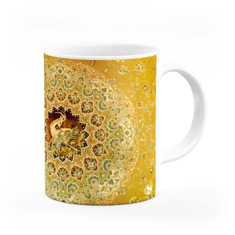 ماگ هومرو طرح فرش سنتی مدل MG1004