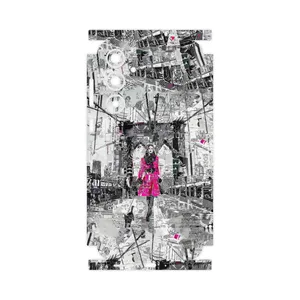MAHOOT Collage of Catwalk Bridge-FullSkin Cover Sticker for Samsung Galaxy A35