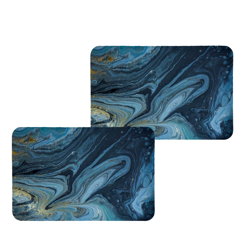 زیربشقابی طرح آبرنگی کد 9186 بسته 2 عددی 