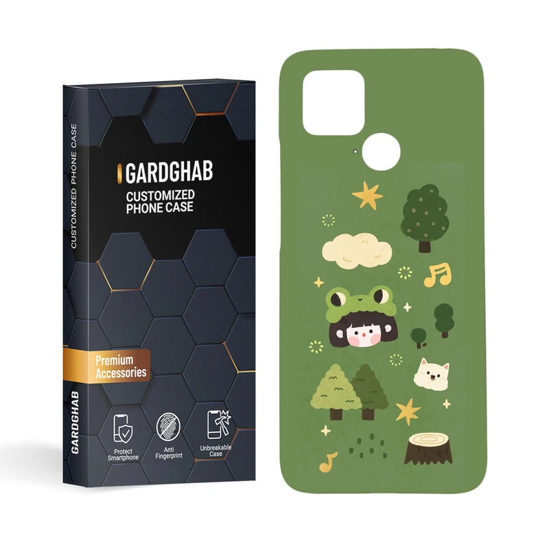 کاور گارد قاب مدل دخترانه مناسب برای گوشی موبایل شیائومی poco c40 