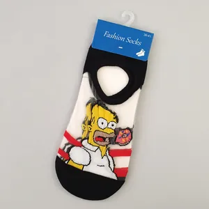 جوراب دخترانه مدل سیمپسون کد FBF-JB023BK