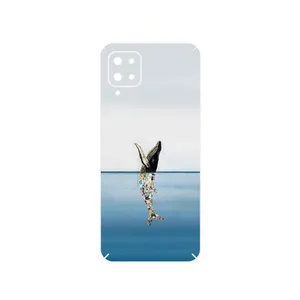 MAHOOT Collage of Sea Trash Cover Sticker for Samsung Galaxy A12 Nacho