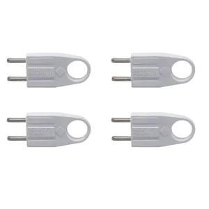 دوشاخه برق پرهام مدل انگشتی بسته 4 عددی