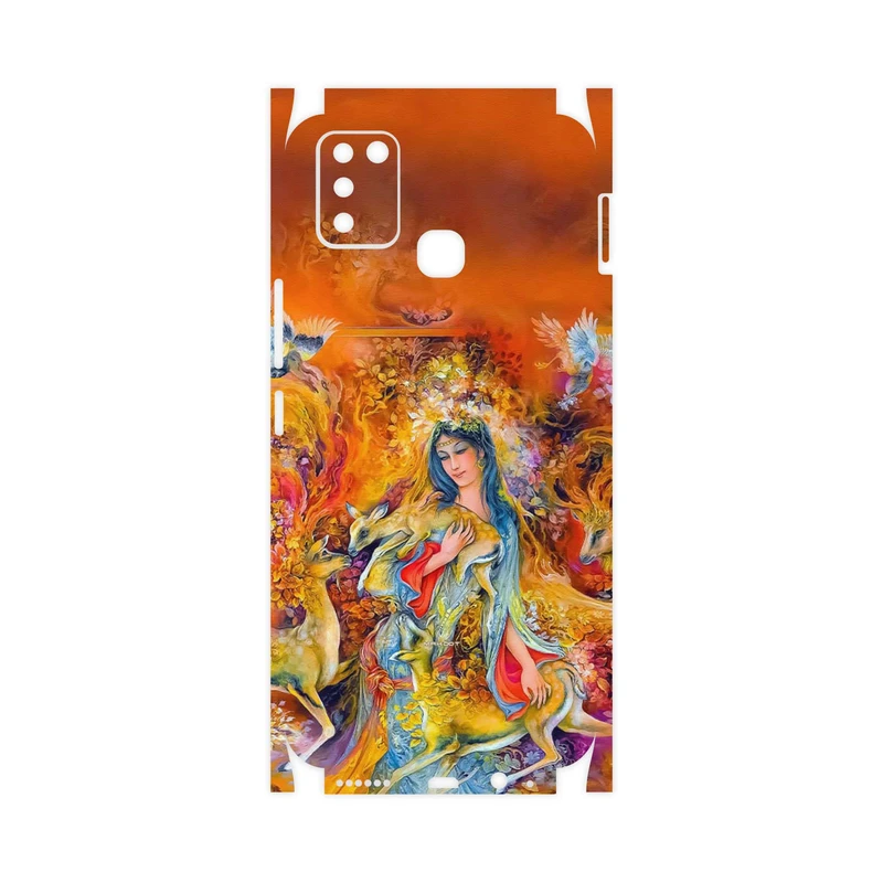 برچسب پوششی ماهوت مدل Persian miniature 2-FullSkin مناسب برای گوشی موبایل اینفینیکس Smart 6 X657B