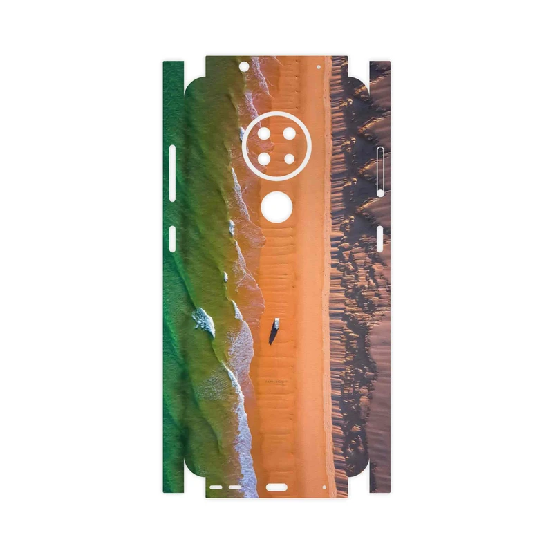 برچسب پوششی ماهوت مدل Beach and Green Sea-FullSkin مناسب برای گوشی موبایل نوکیا 6.2