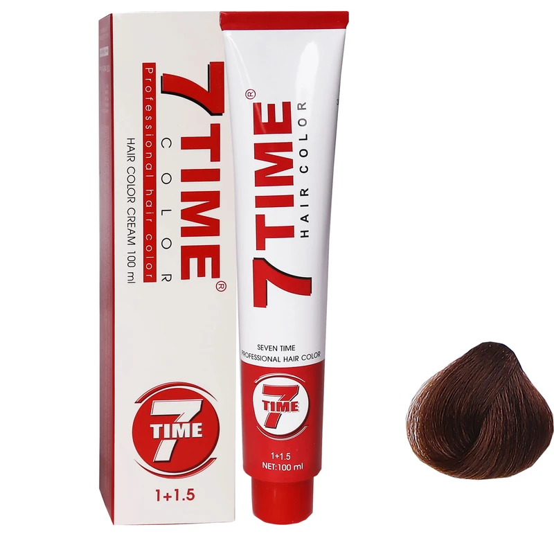 رنگ مو سون تایم شماره G.5 سری طلایی حجم 100 میلی لیتر رنگ بلوند طلایی تیره