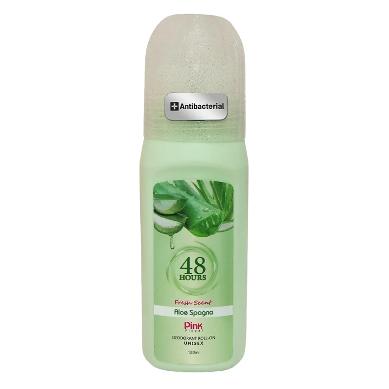 رول دئودورانت پینک ویژوآل مدل Aloe spogna حجم 120 میلی‌لیتر