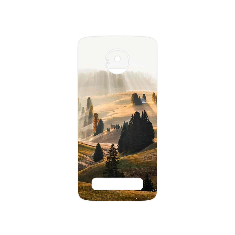 برچسب پوششی ماهوت مدل Foggy Plain مناسب برای گوشی موبایل موتورولا Moto Z Play