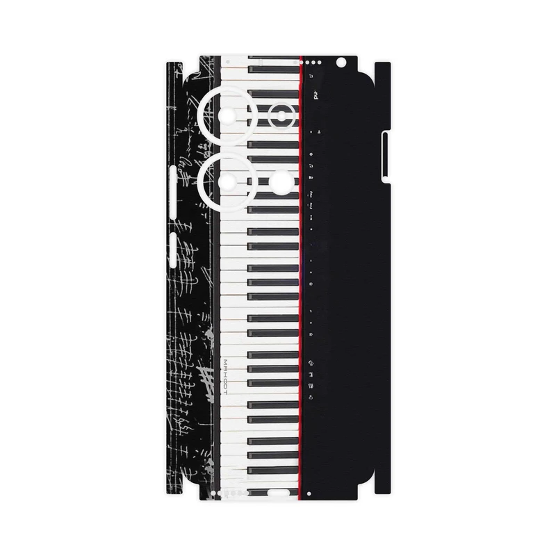 برچسب پوششی ماهوت مدل Piano_Instrument-FullSkin مناسب برای گوشی موبایل شیائومی Poco M6 Pro 4G