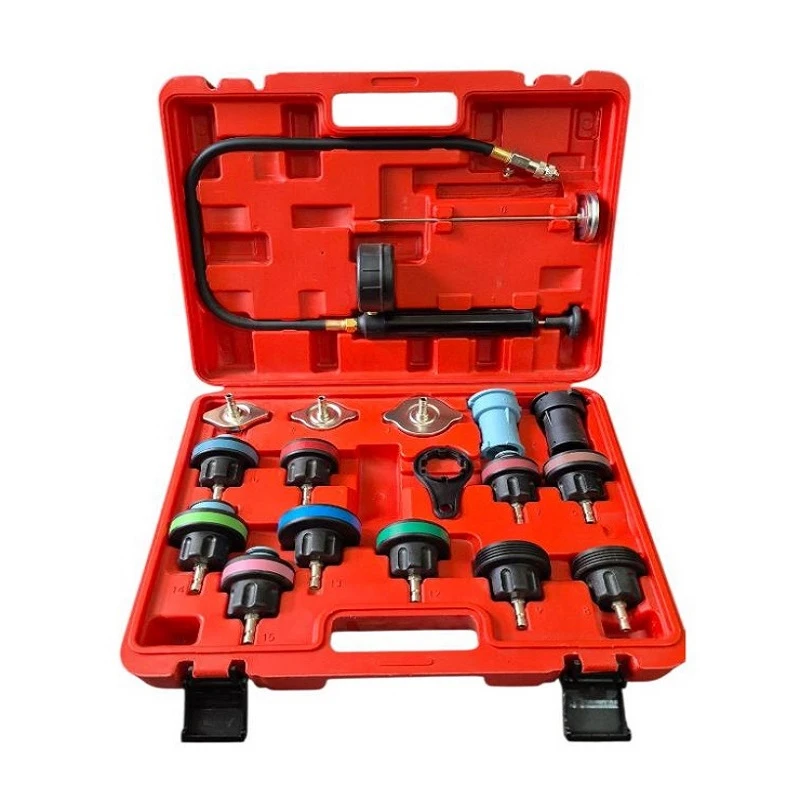 کیت تست نشت رادیاتور مدل RA-14 مجموعه 14 عددی