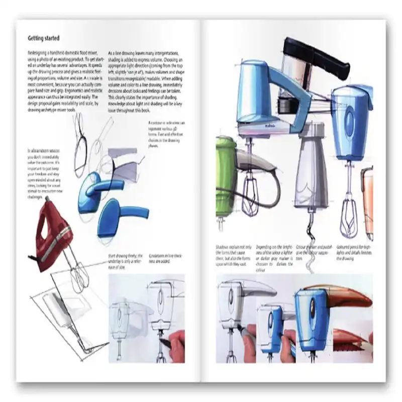مجله Sketching : Drawing Techniques for Product Designers آوریل 2009