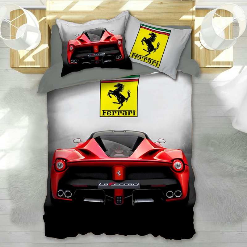 سرویس خواب مدل ماشین یک نفره 4 تکه