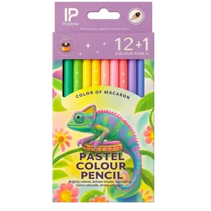 مداد رنگی 13 رنگ پرودون مدل پاستلی کد 01