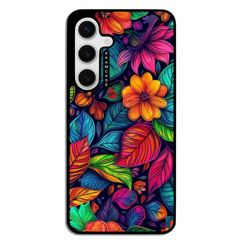 کاور آکام مدل AMC-WSGS24-FLOWERS-36 مناسب برای گوشی موبایل سامسونگ Galaxy S24