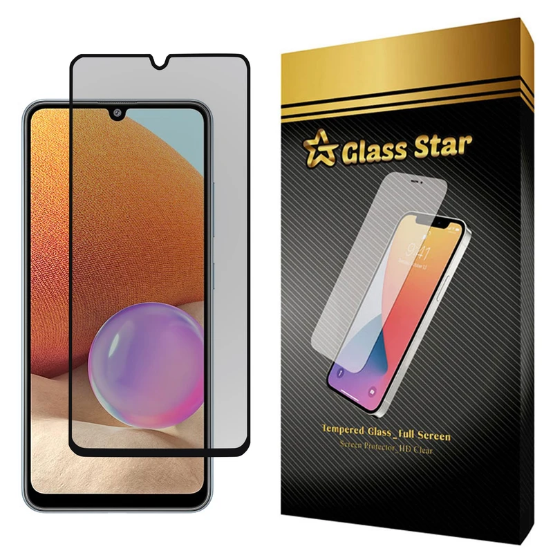  محافظ صفحه نمایش حریم شخصی گلس استار مدل PFG مناسب برای گوشی موبایل سامسونگ Galaxy A32