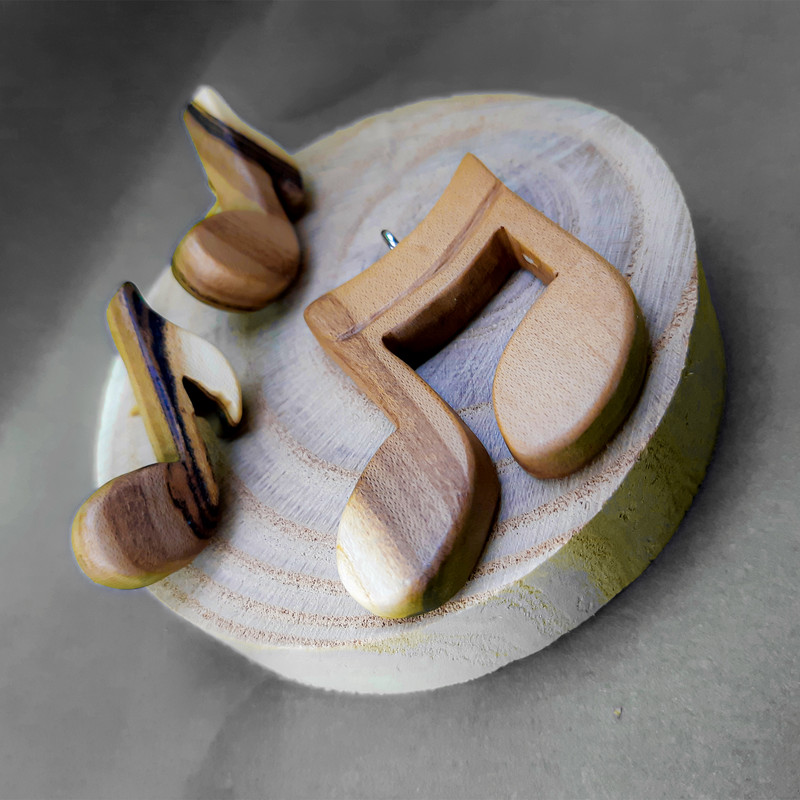 نیم ست دخترانه مدل نت موسیقی