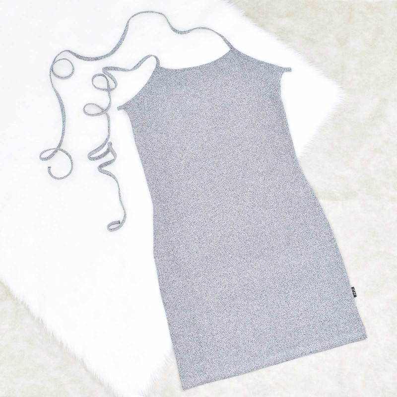 پیراهن زنانه دل آویز مدل پشت باز H362