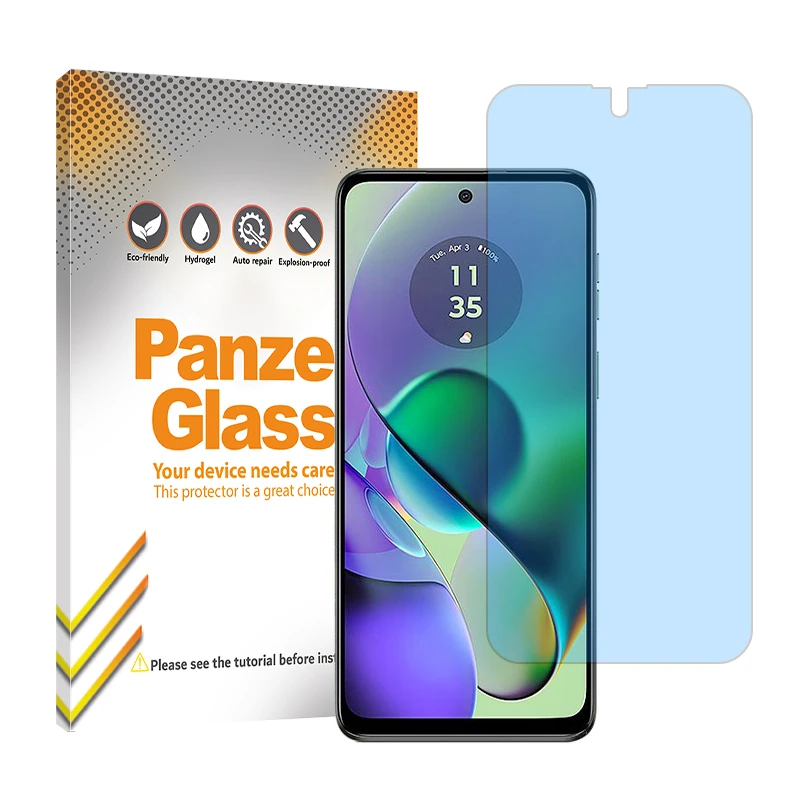 محافظ صفحه نمایش ضد اشعه آبی پنزر گلس مدل Resistant مناسب برای گوشی موبایل موتورولا Moto G54